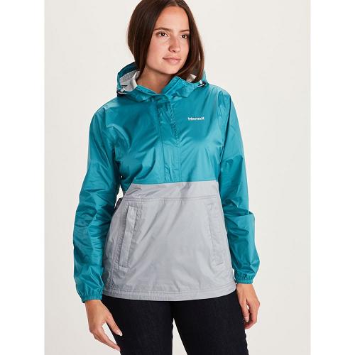 Marmot PreCip Eco Jackets - Womens Rain Jacket Blue CA2378164 Canada